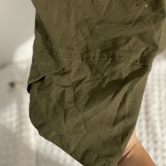 WOMEN’S Retro Ethnic Style Patchwork Elastic Waist Loose Wide Leg Linen Pants! - Picture 5 of 6